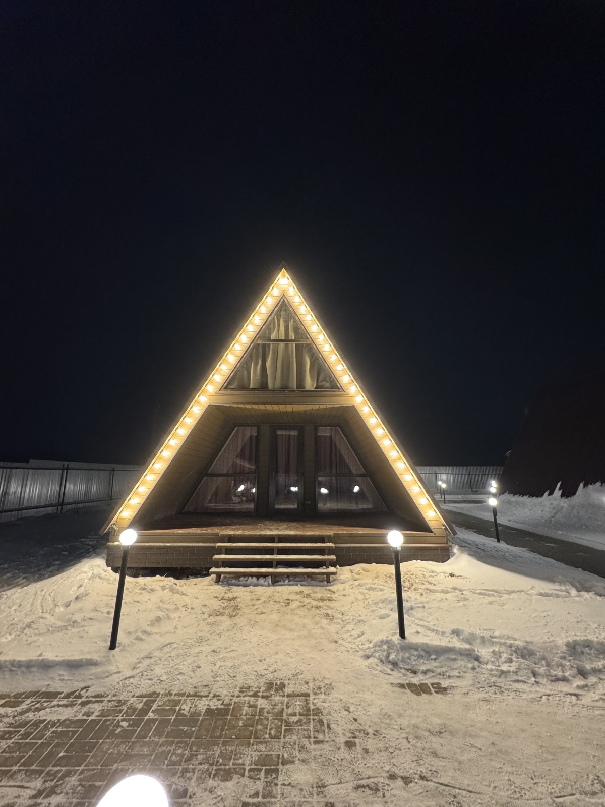 Дом в стиле A-frame 2