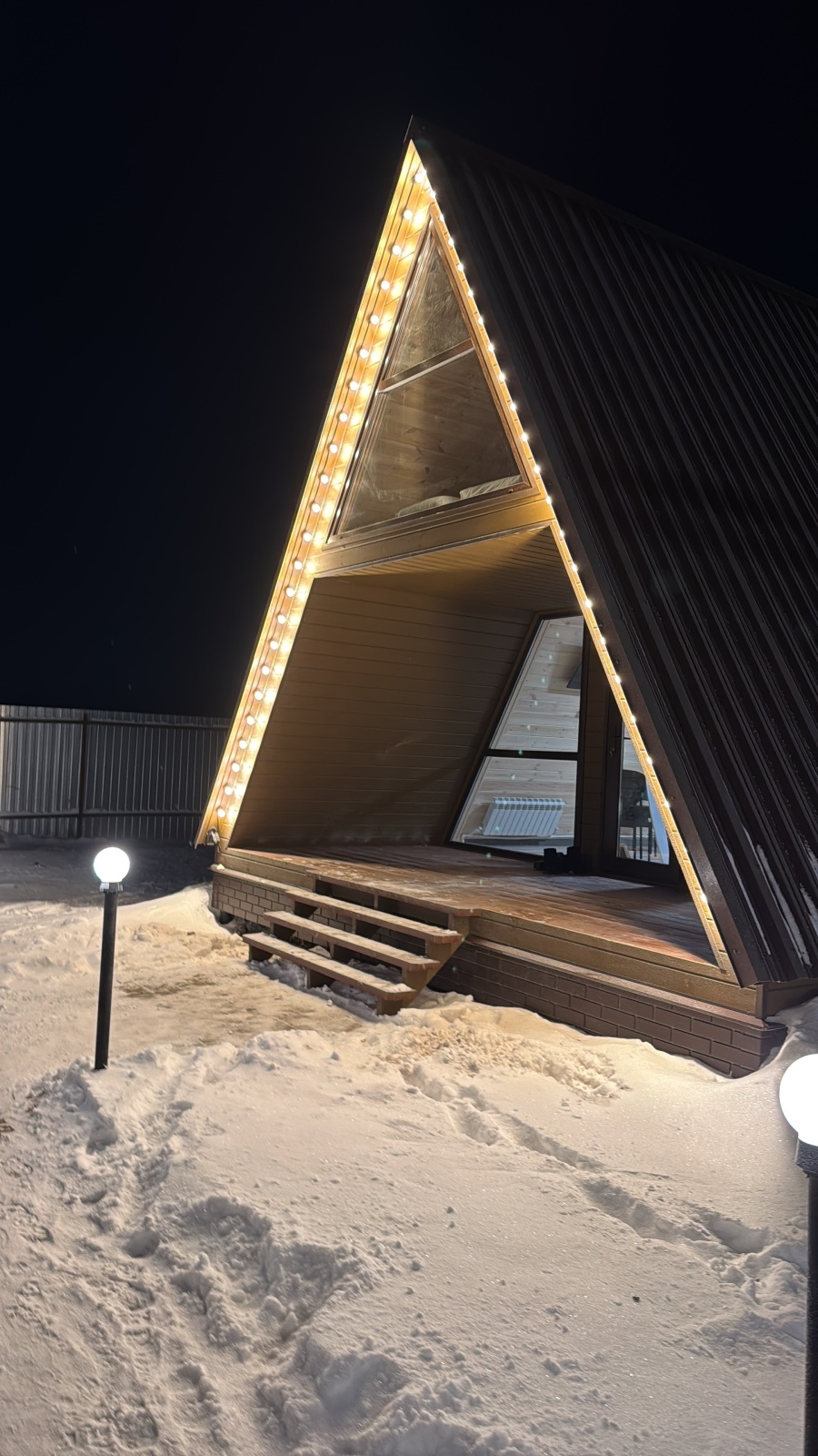 Дом в стиле A-frame 1