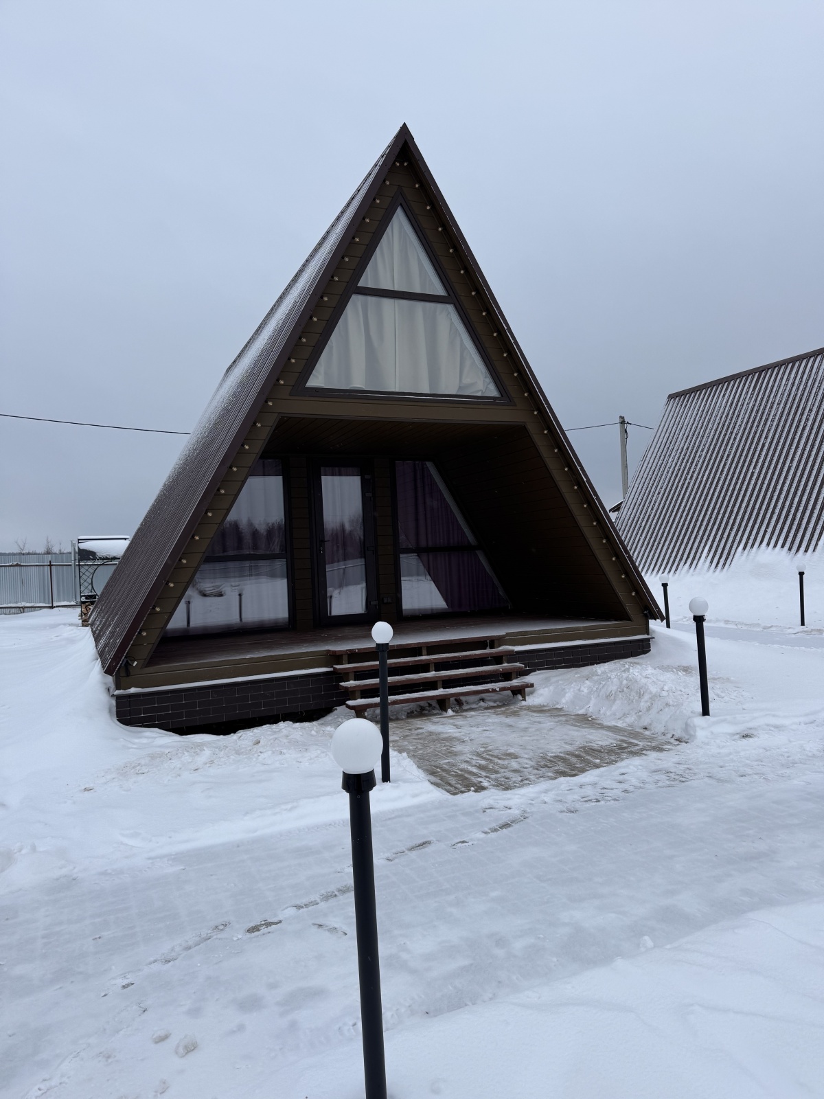 Дом в стиле A-frame 1